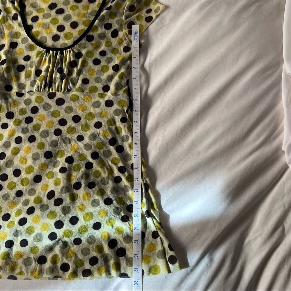 Sweet Pea by Staci Frati Short Sleeve Top Blouse - Picture 8 of 8